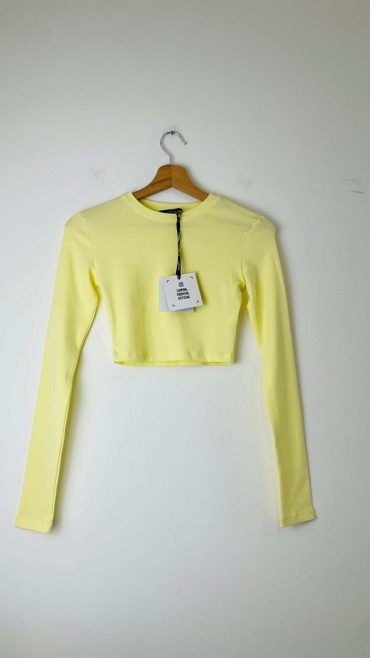 T- Shirt Basic Lumina Crop