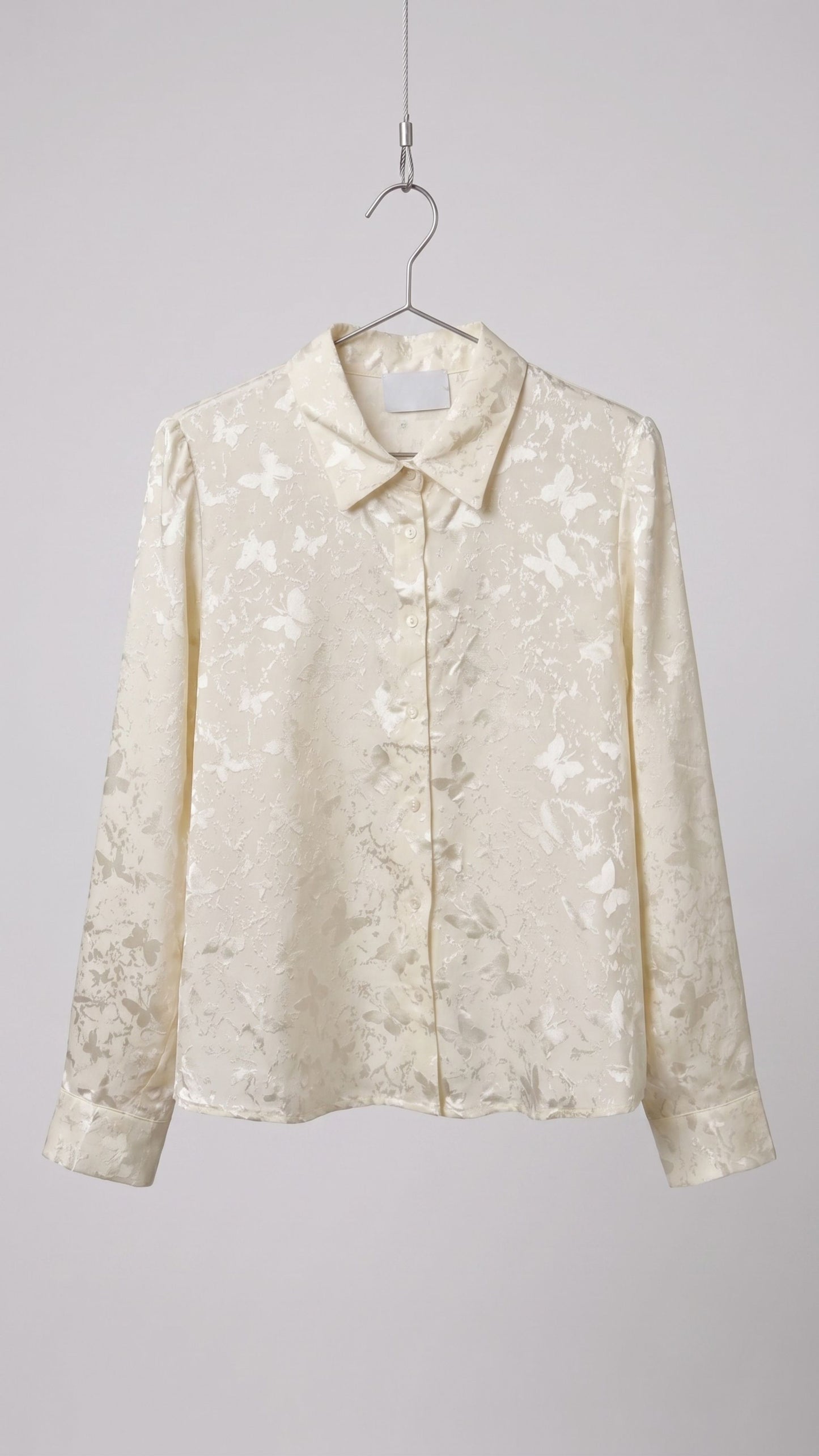 Camicia Satin Butterfly