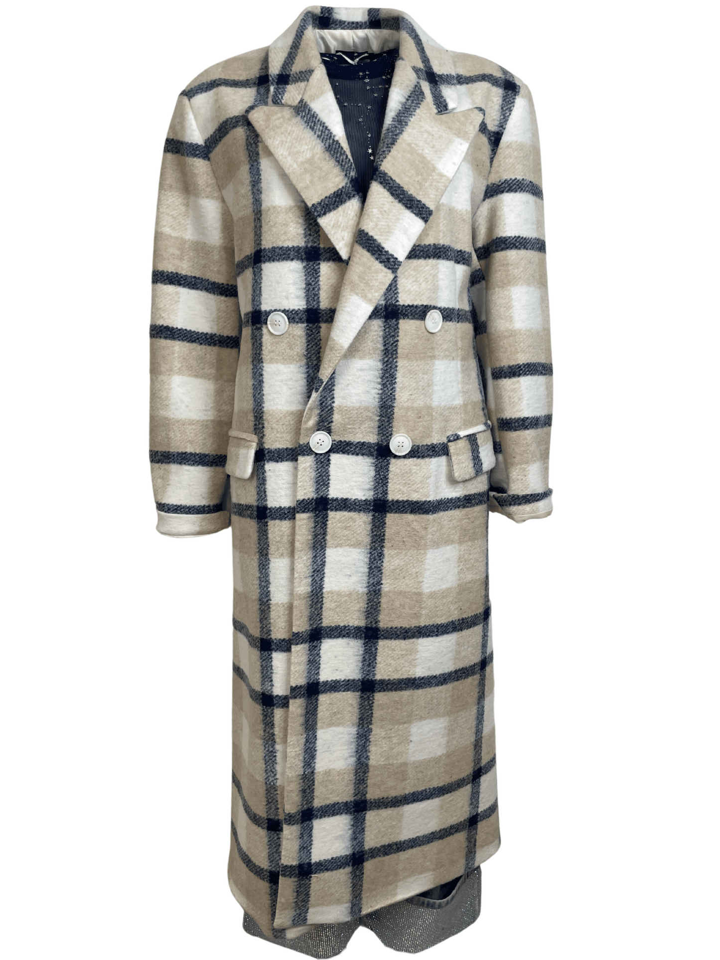 Cappotto lumina Tartan