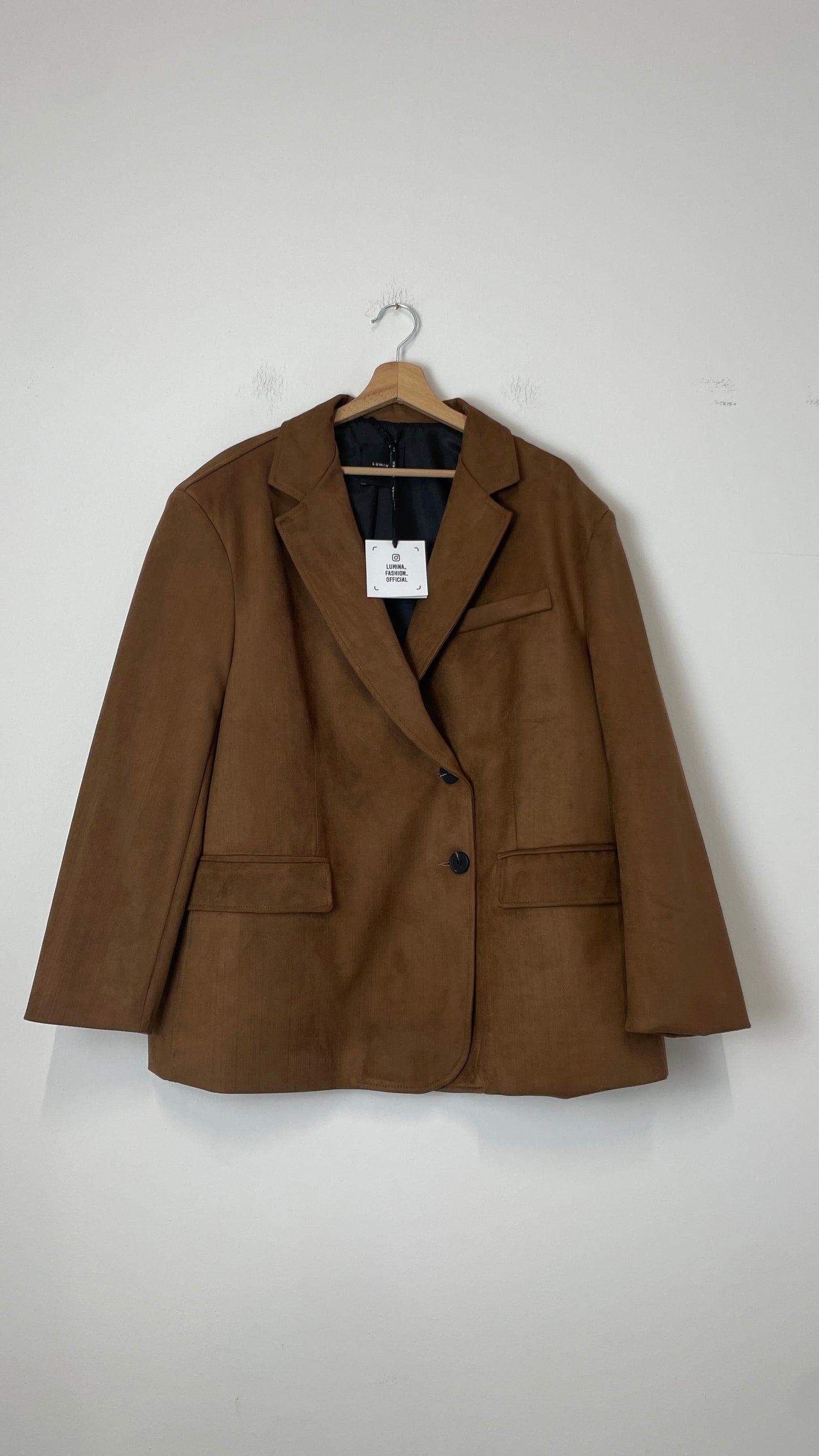 Blazer Camoscio Lumina