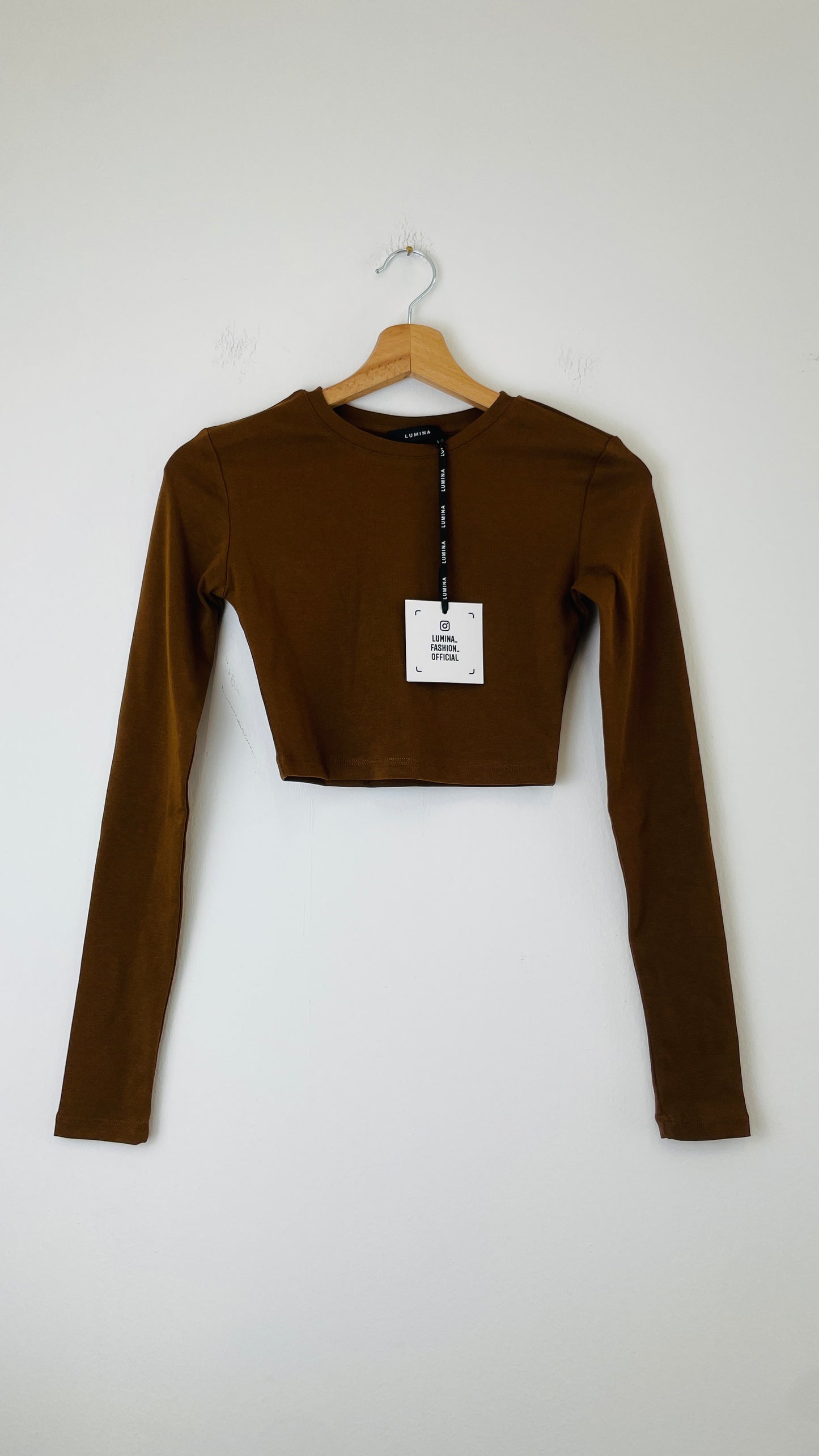 T- Shirt Basic Lumina Crop