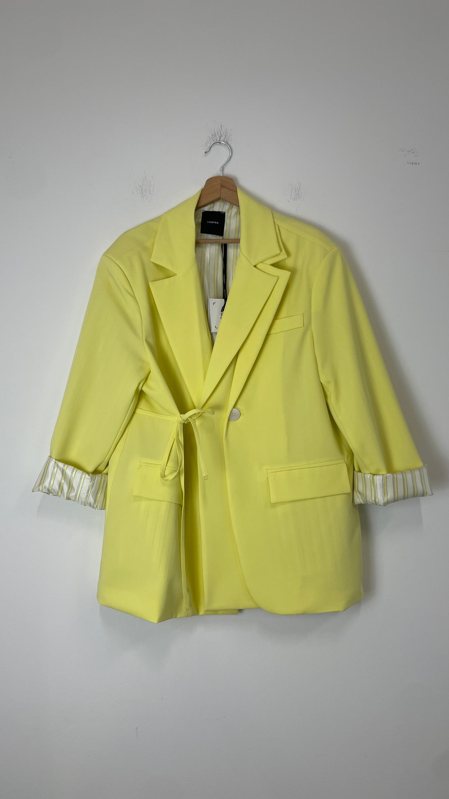 Blazer Doppio Collo Lumina