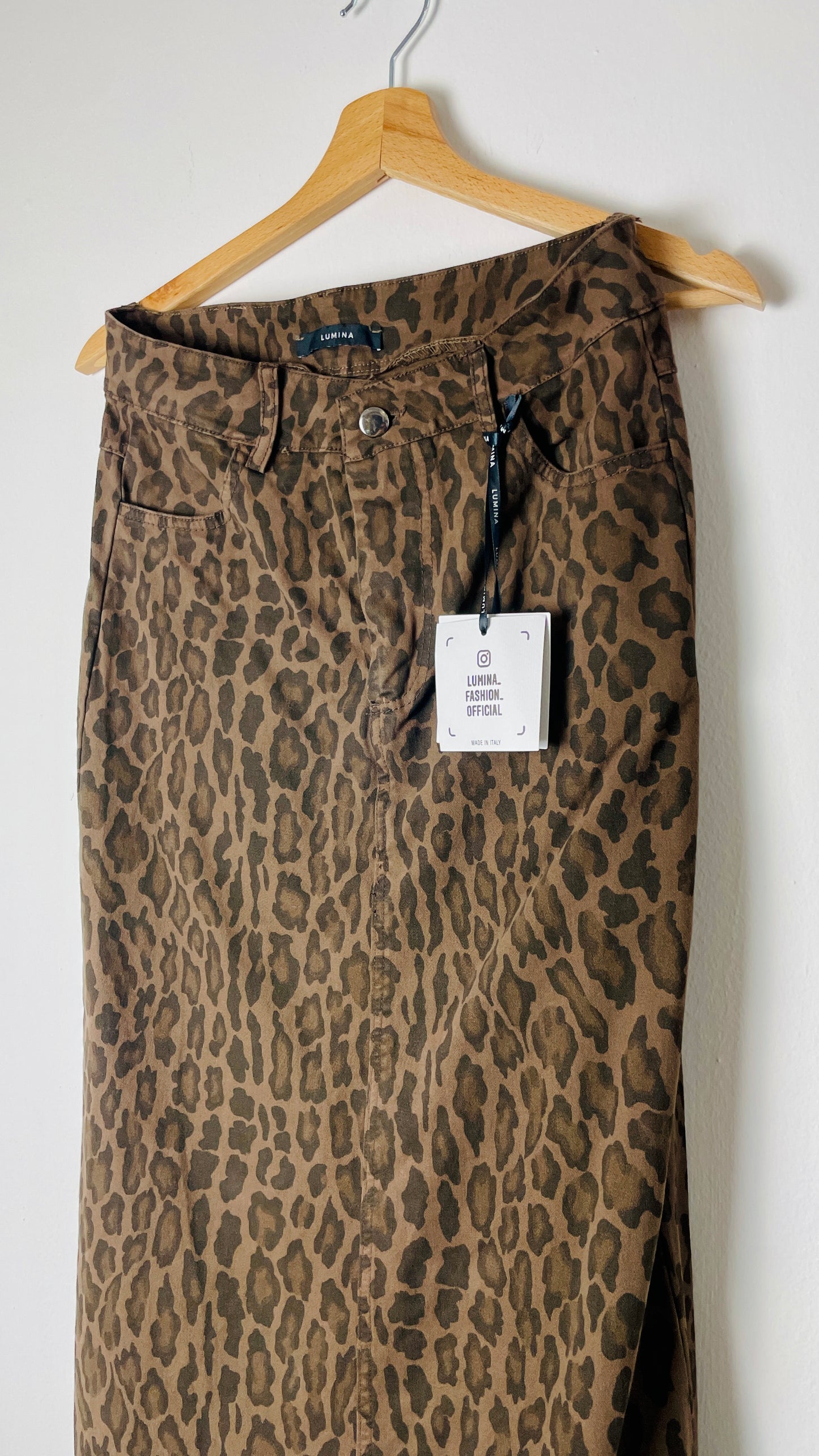 Gonna Lumina Animalier Long