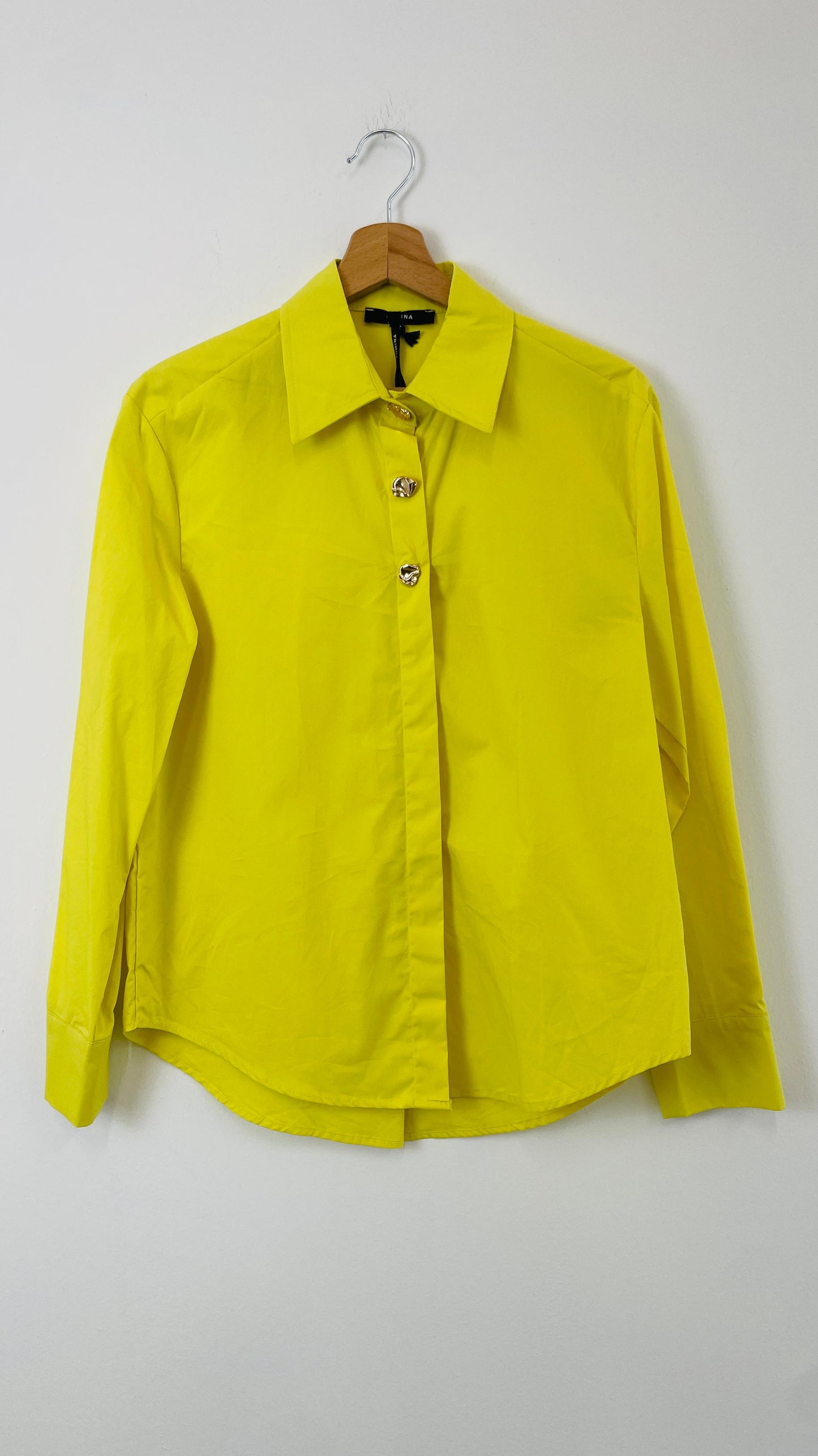 Camicia Bottone Gioiello