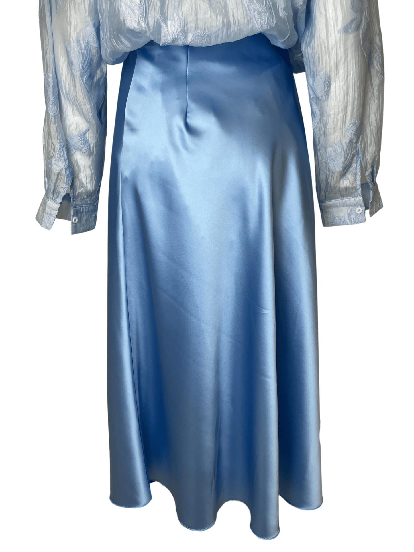 Gonna Raso Azzurra - Wonder Store -