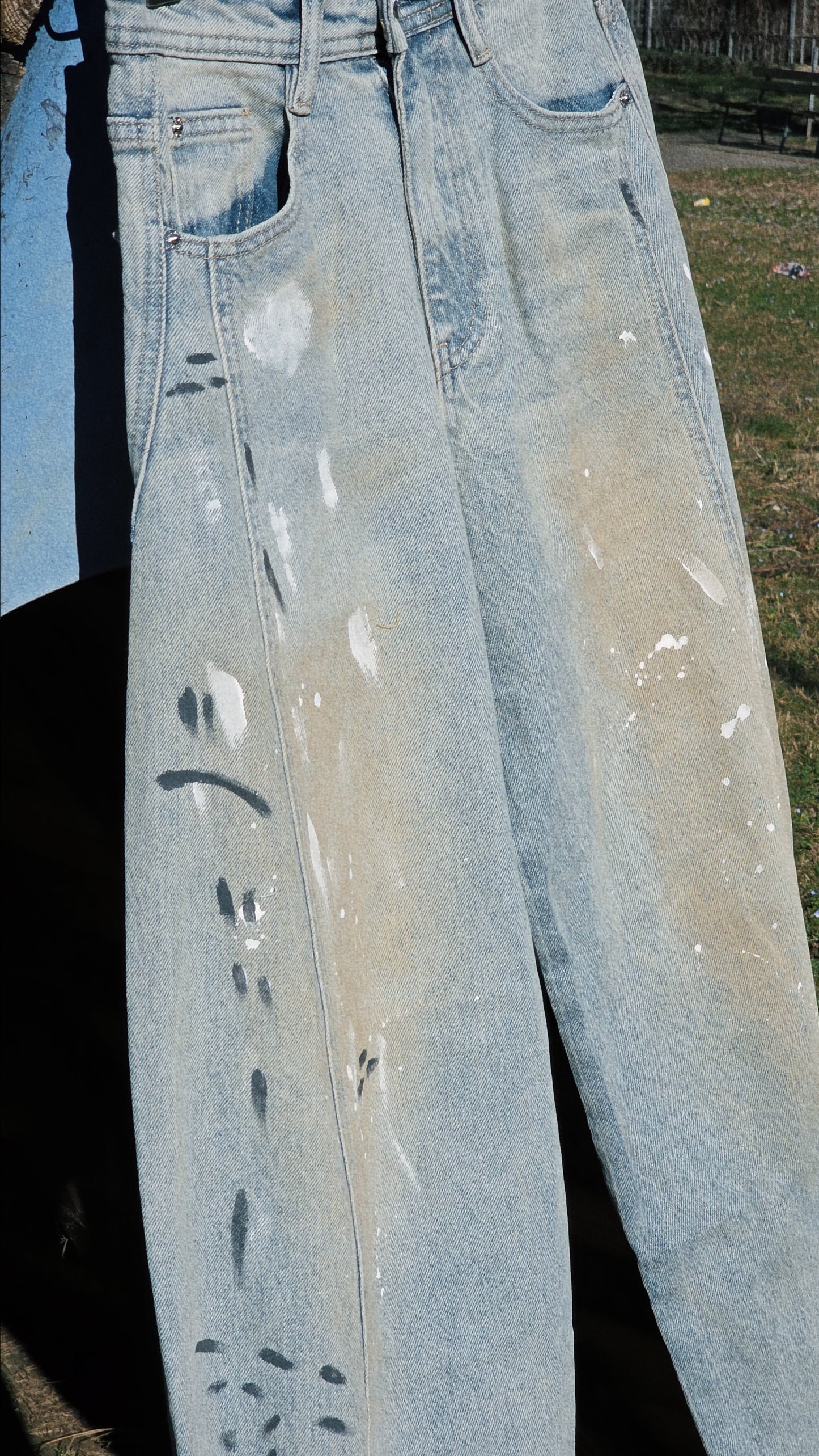 Jeans Barrel Paint