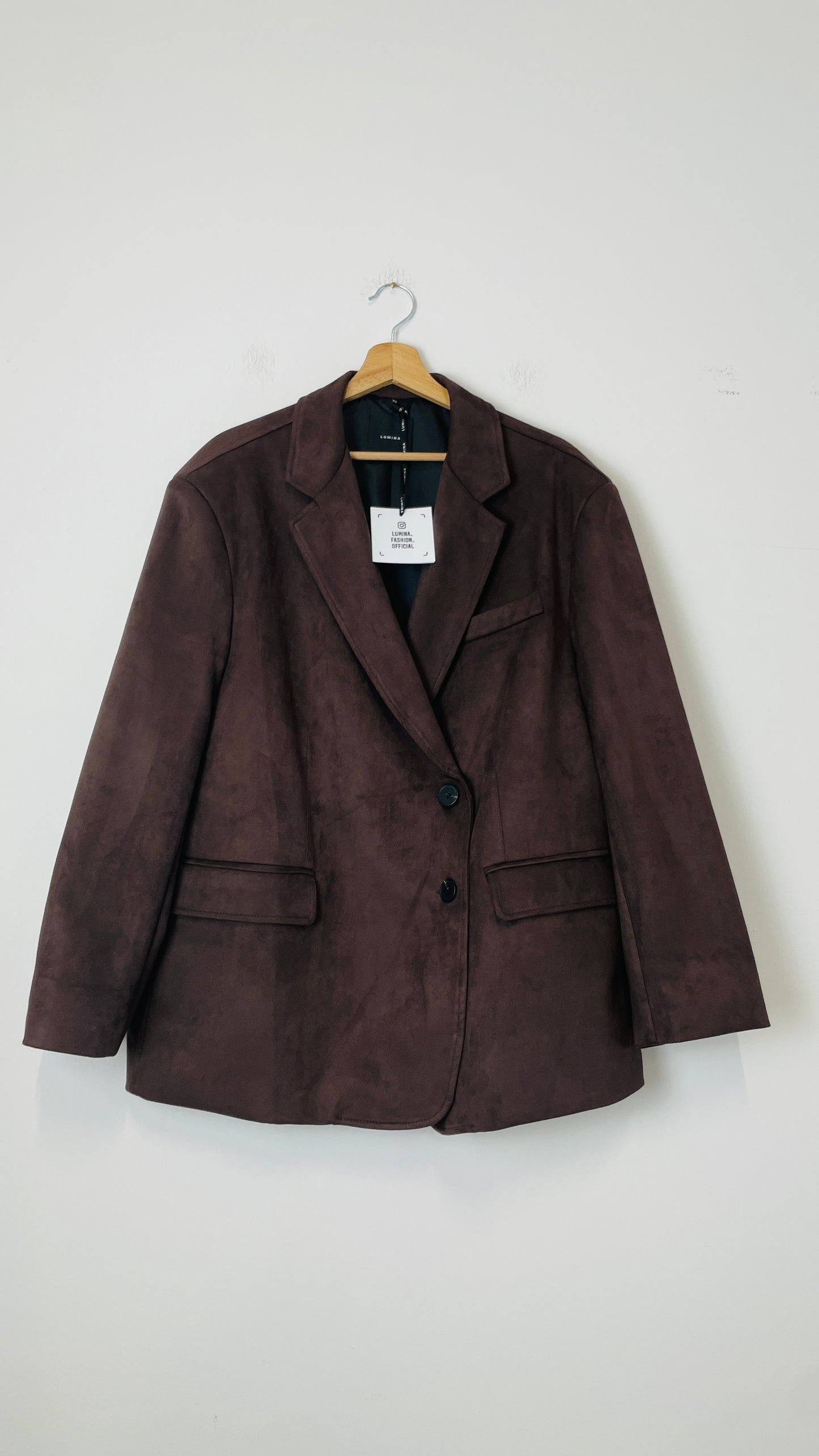 Blazer Camoscio Lumina