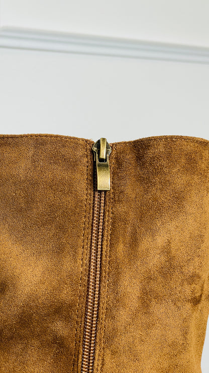 Stivale Frangia Dusty Camel