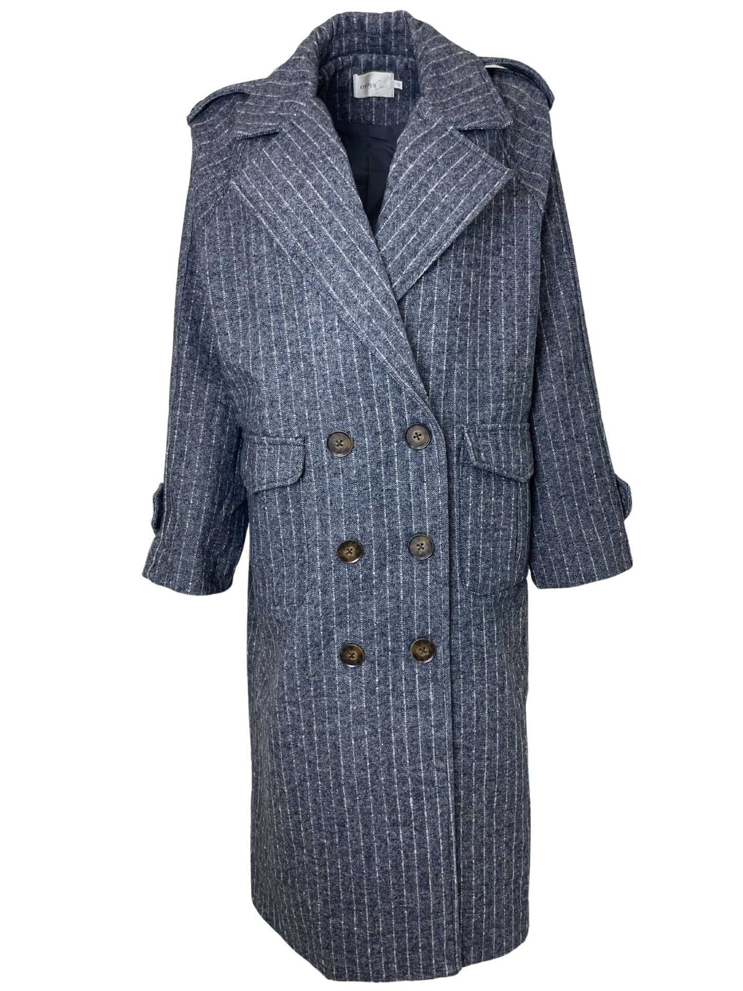 Cappotto Shine Blue