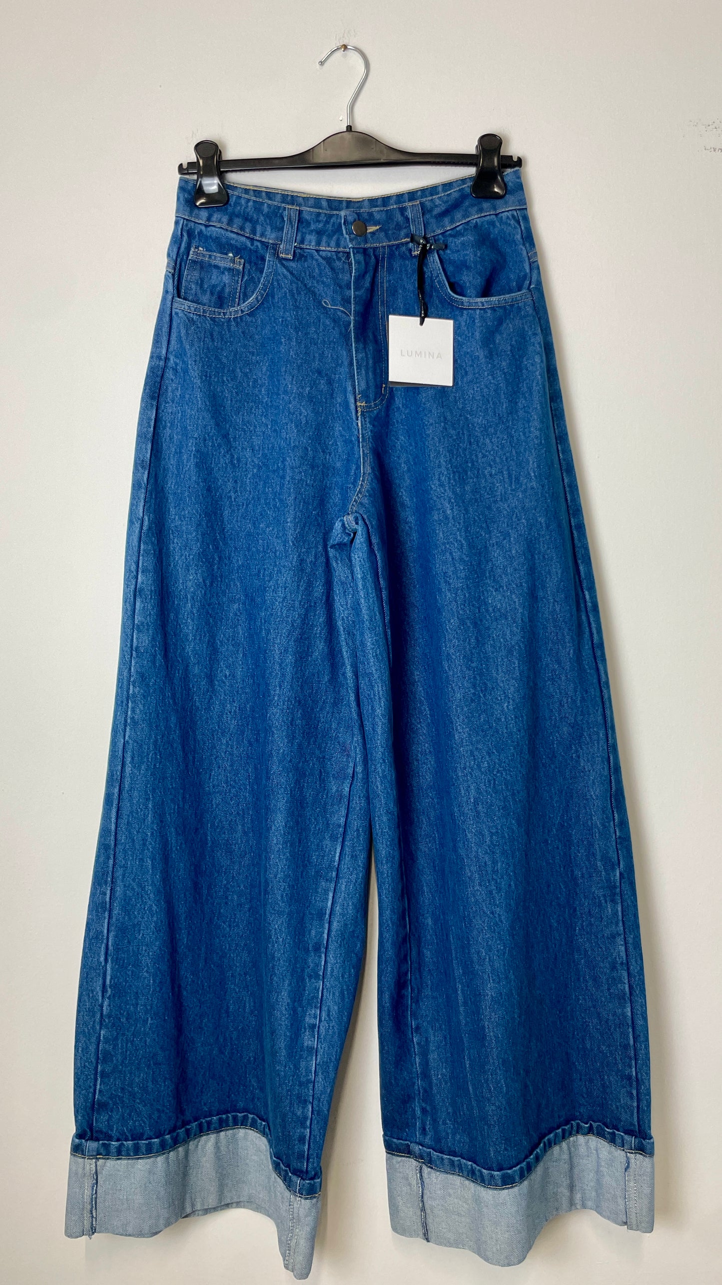 Jeans Lumina Risvolto