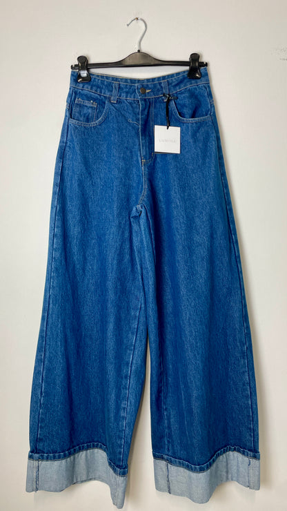 Jeans Lumina Risvolto