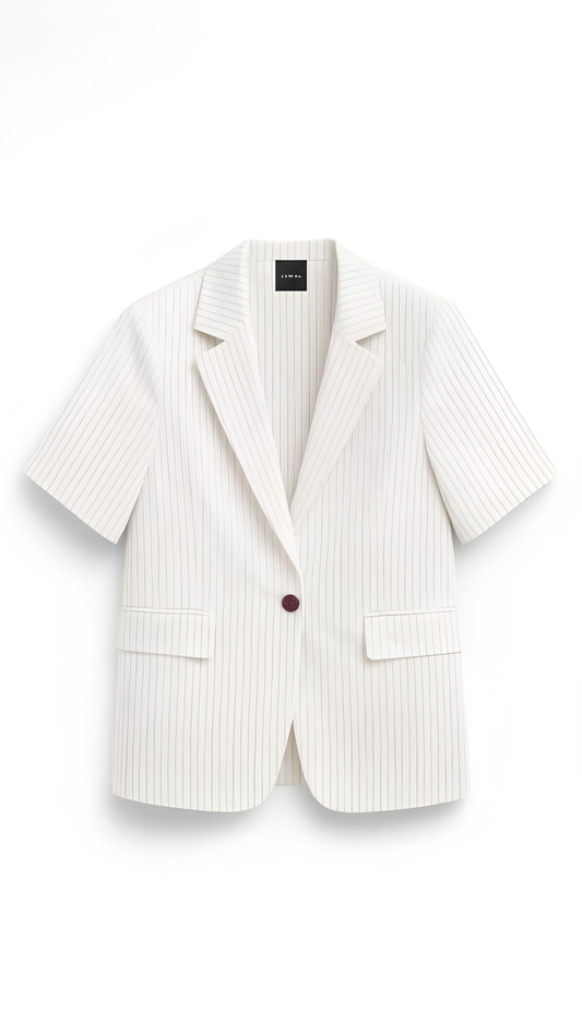 Blazer Lumina Lines Bordeaux