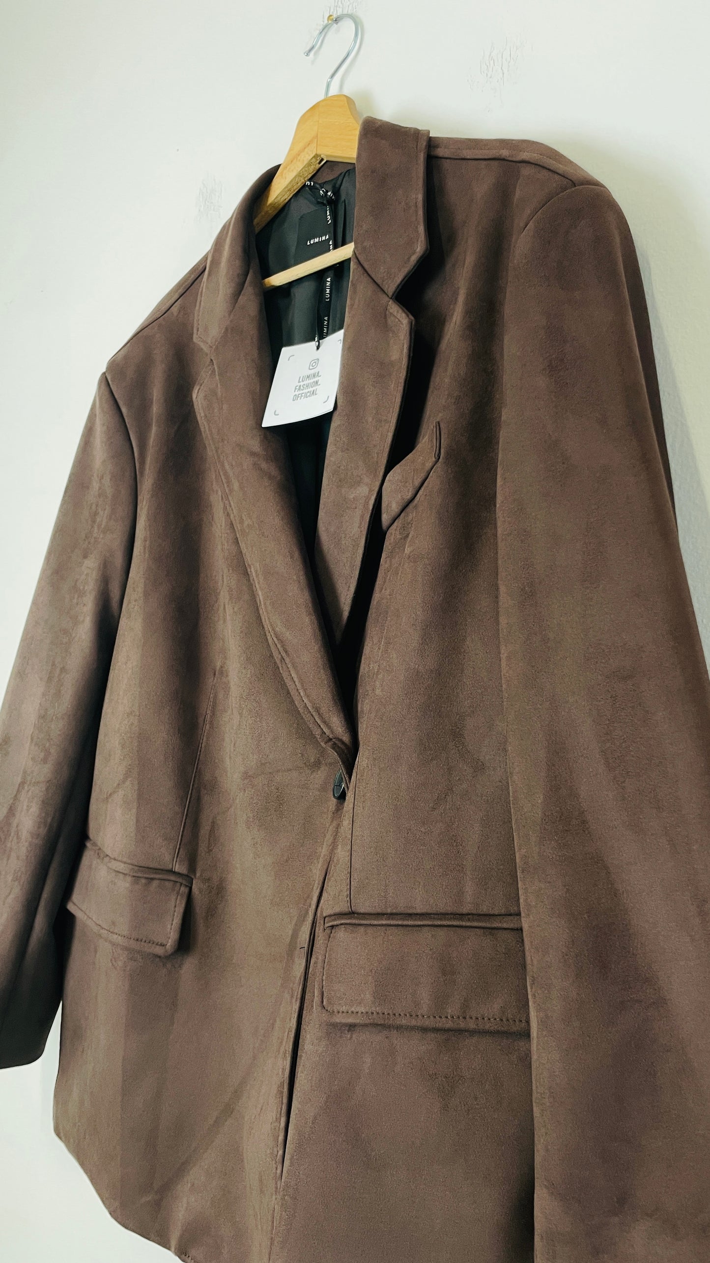 Blazer Camoscio Lumina