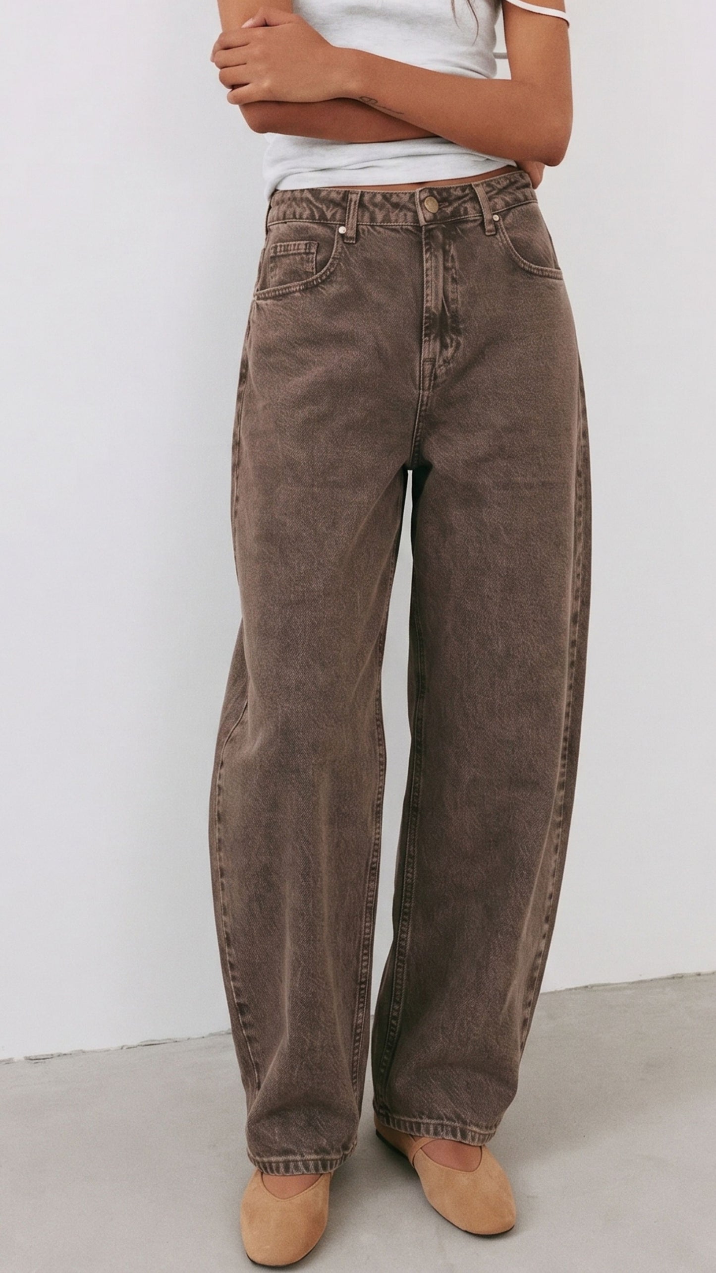 Jeans Over Pull