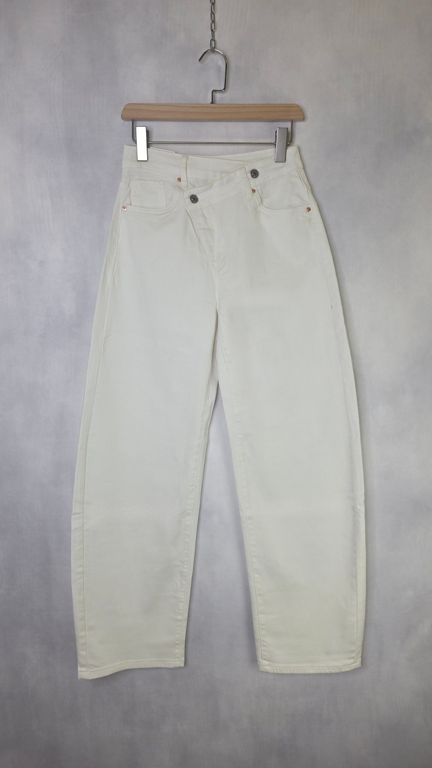 Jeans Baloon Asimmetrico