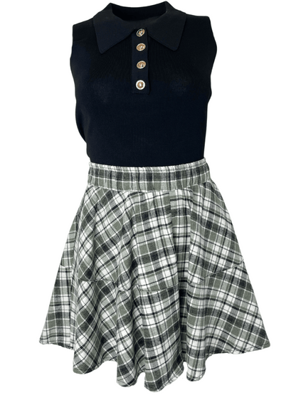 Gonna Ruched Scottish