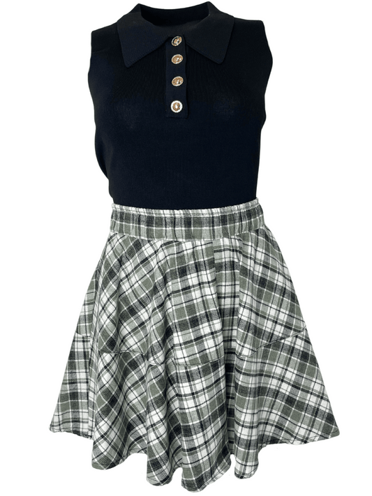 Gonna Ruched Scottish