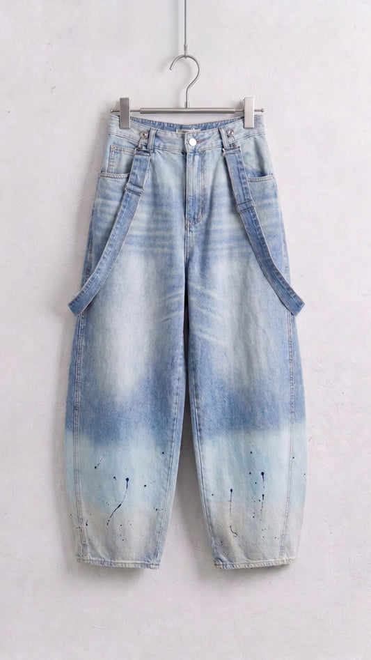 Jeans Paint Bretella