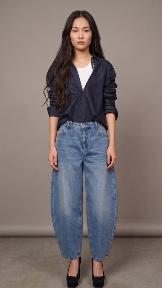 Jeans Baloon Light Blue