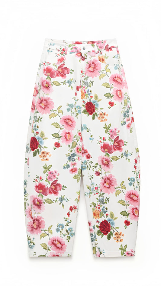 Jeans Lumina Floreale
