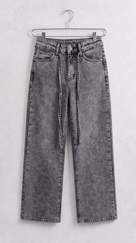 Jeans Belt Grey