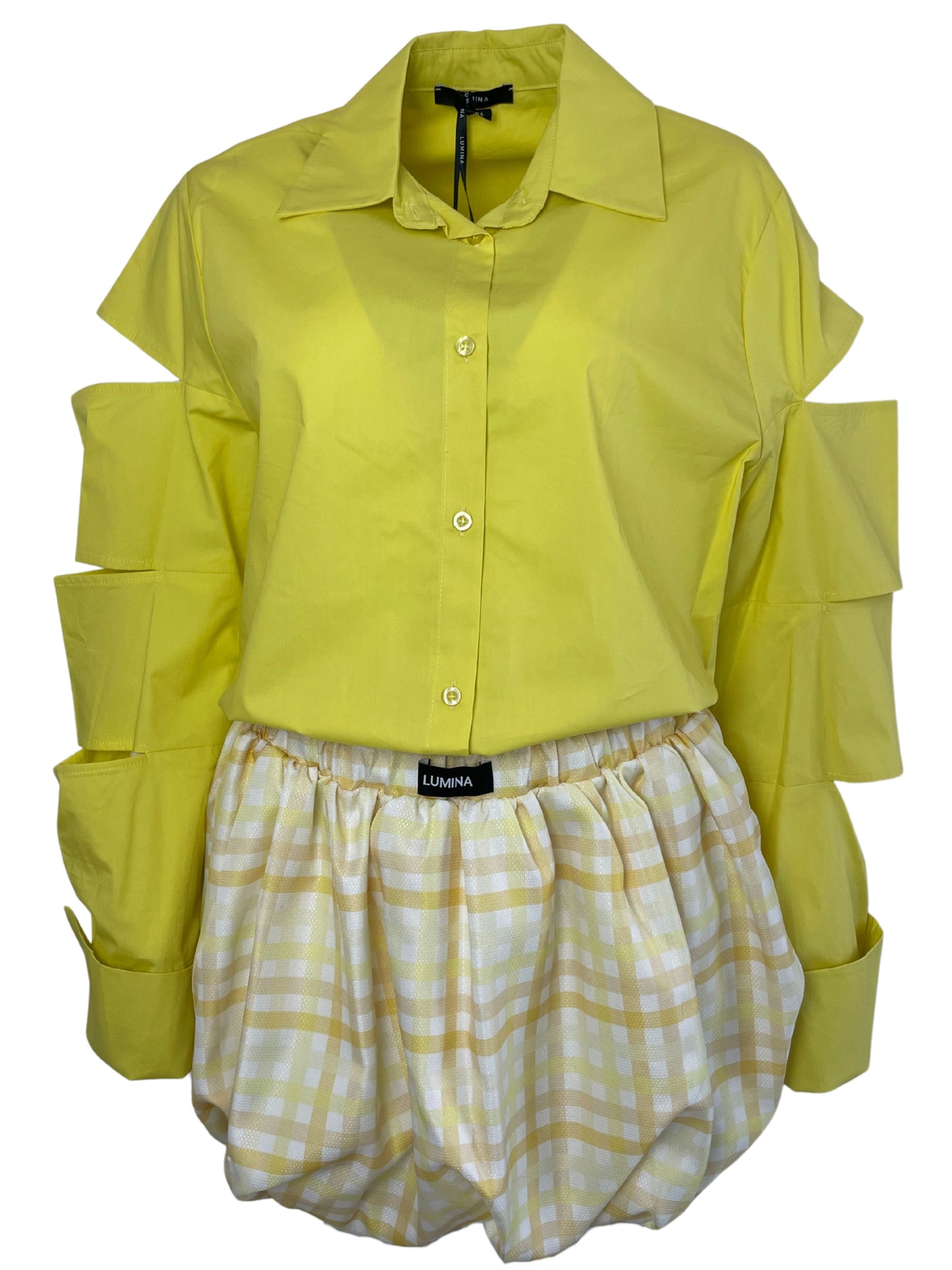 Camicia Cut Lumina Yellow