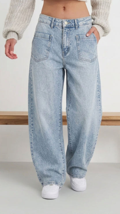 Jeans Baloon Crop