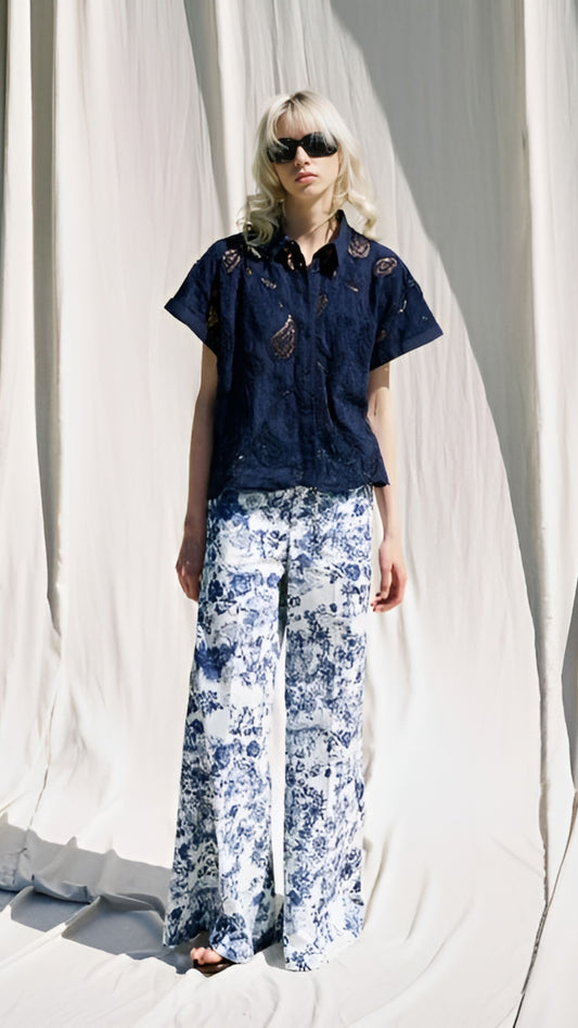 Camicia Lumina Sangallo Summer