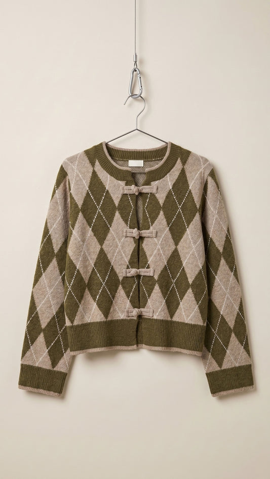 Cardigan Rombo