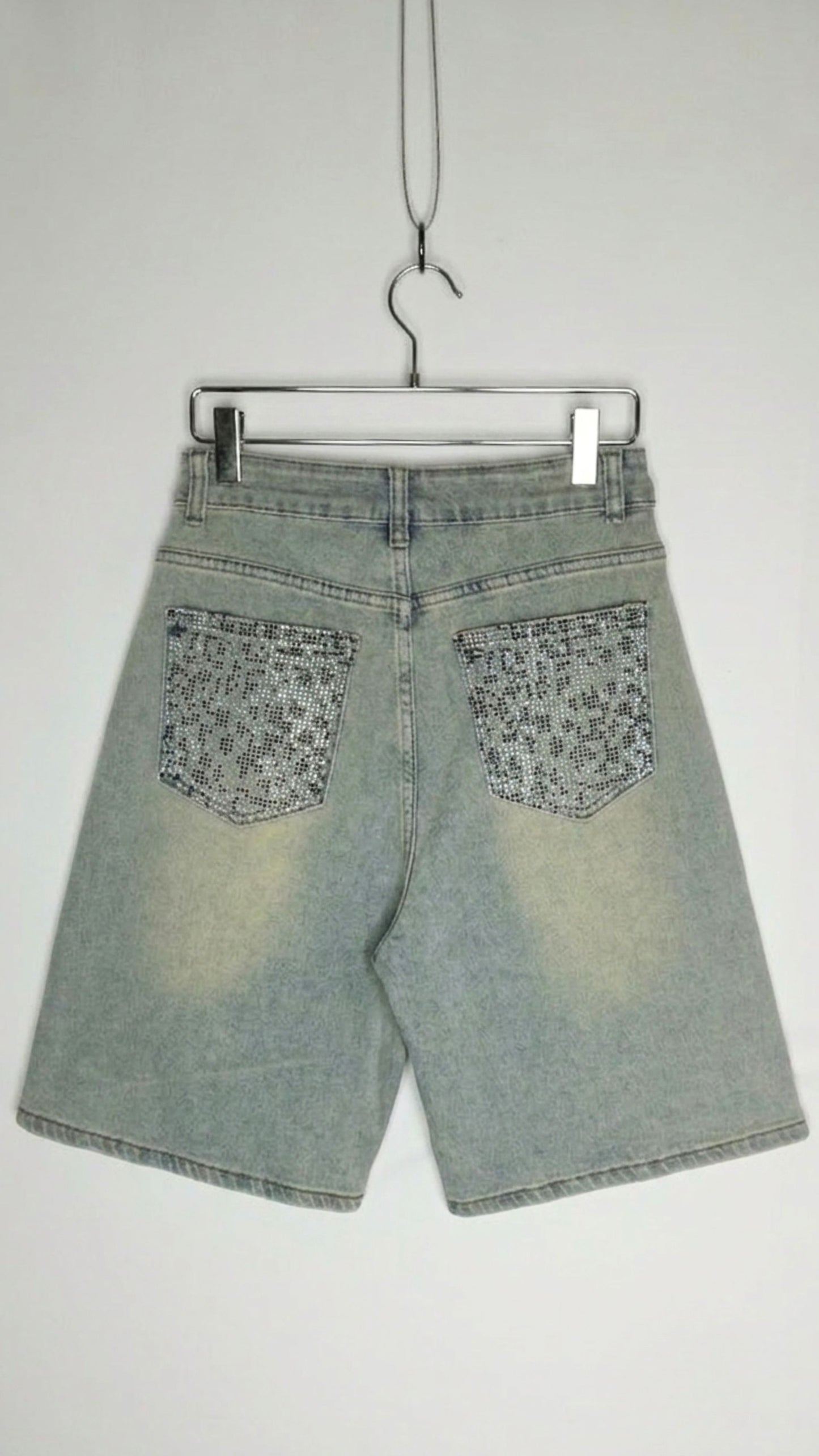 Short Glitter Back
