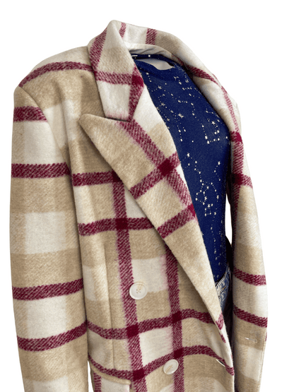 Cappotto lumina Tartan