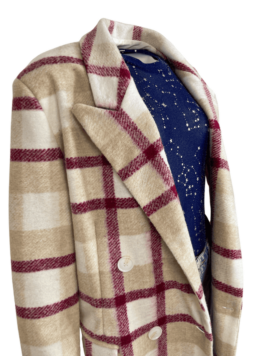 Cappotto lumina Tartan