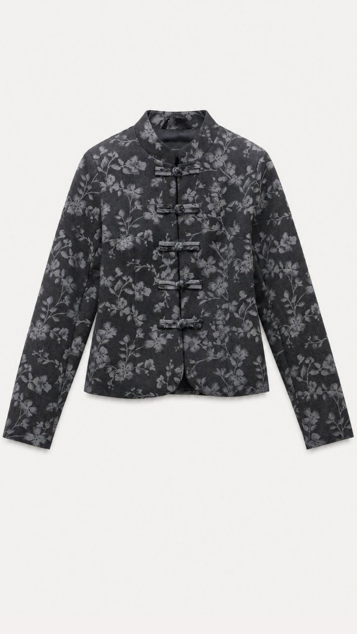 Giacca Lumina Jacquard Mandarin