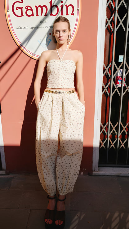 Pantalone Lumina Flower