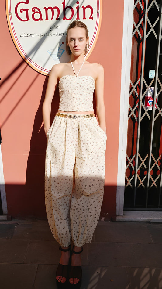 Pantalone Lumina Flower