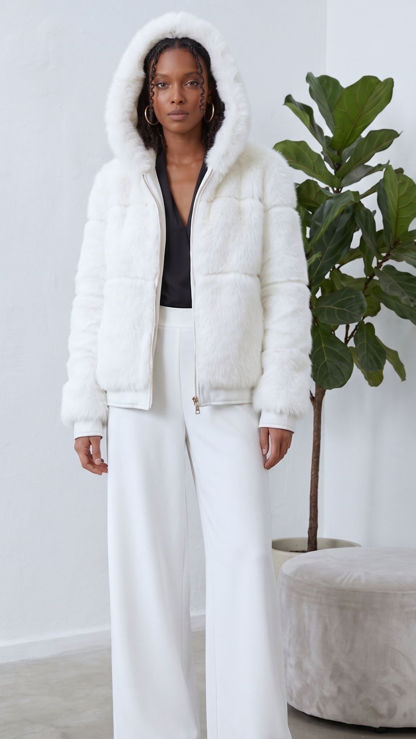 Pelliccia Zip Eco
