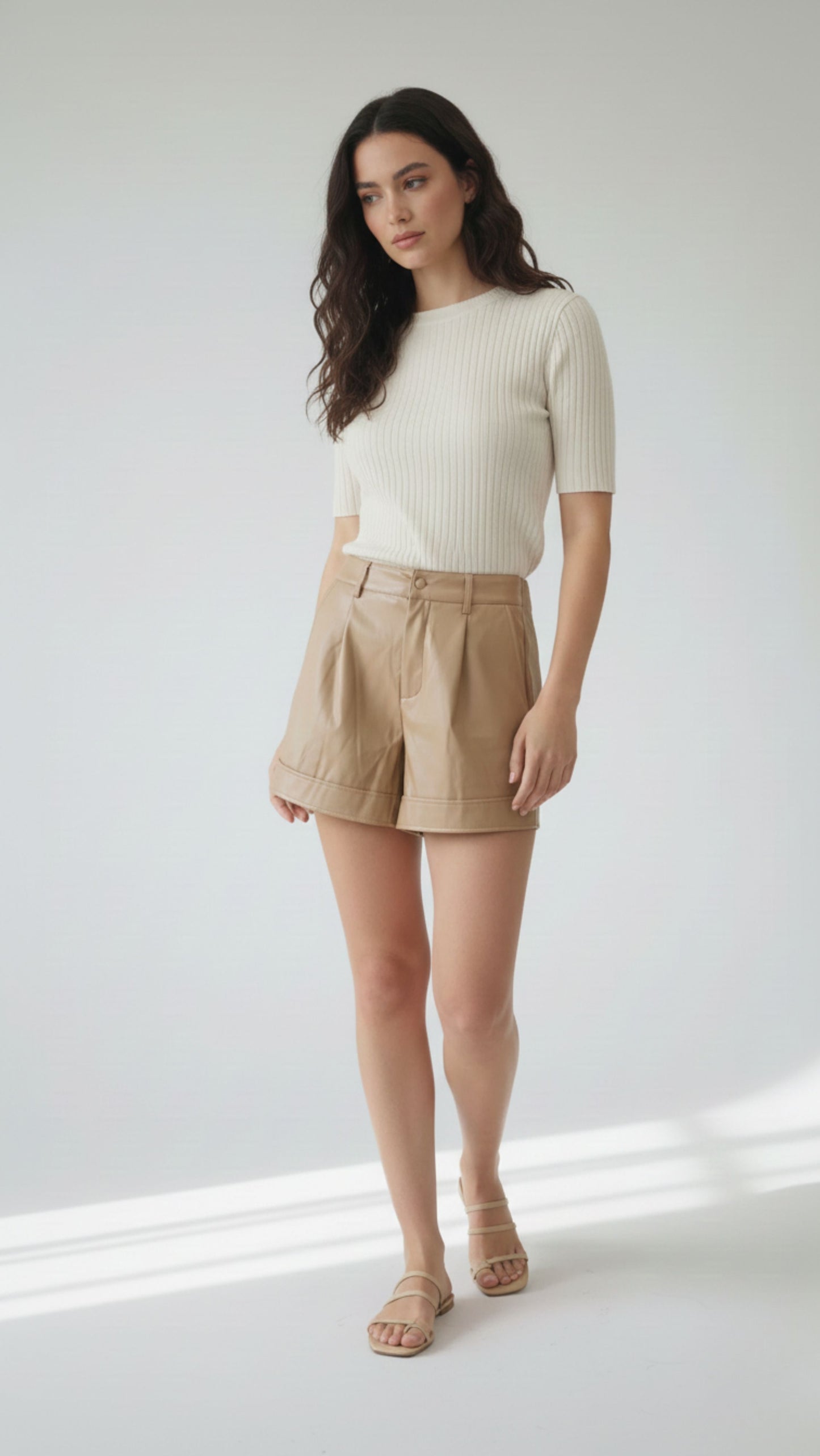 Pantaloncino Ecopelle Piper