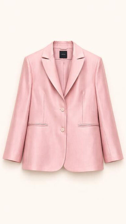 Blazer Top Satin Lumina