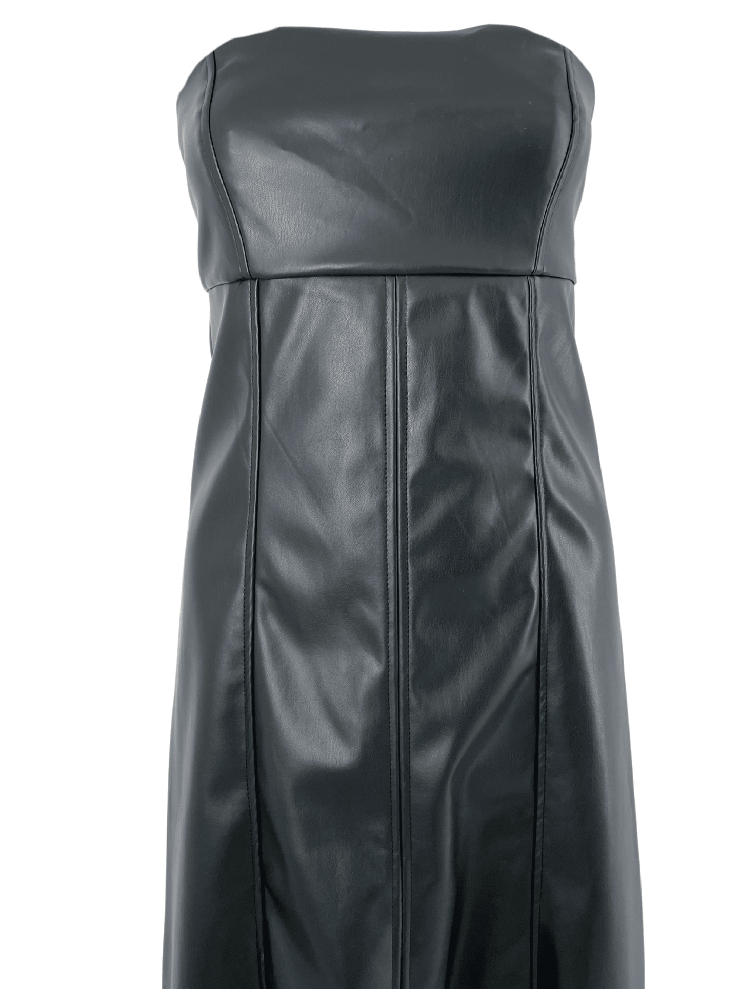 Vestito Dark Ecopelle