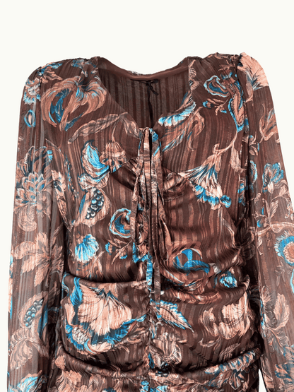 Abito Altamira Draped fit Bronze