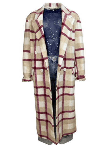 Cappotto lumina Tartan