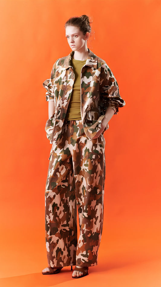 Jeans Lumina Camouflage