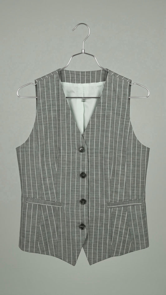 Gilet Altamira Gessato