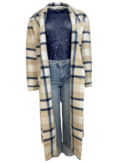 Cappotto lumina Tartan