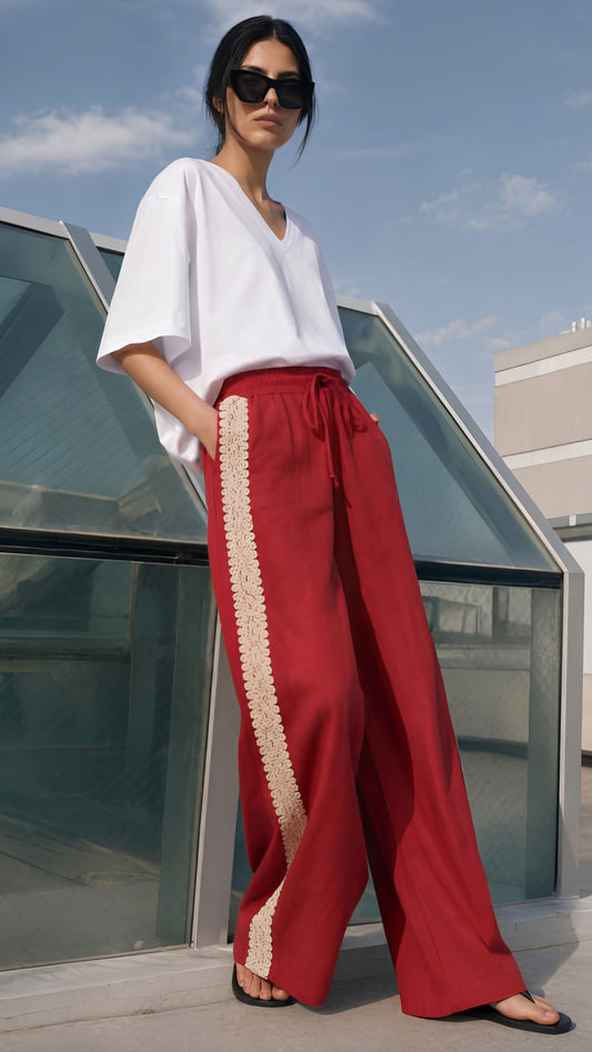 Pantalone Lumina Crochet