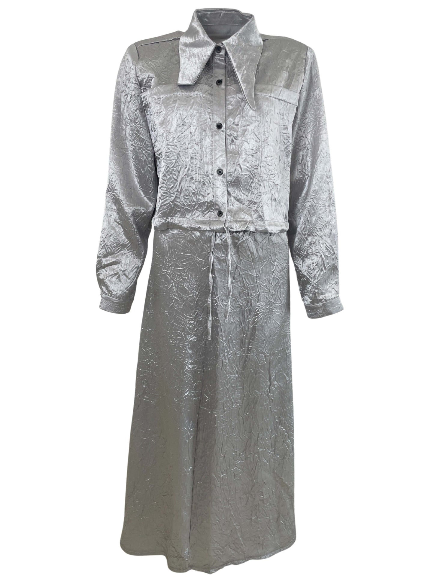Coordinato Shiny Argento