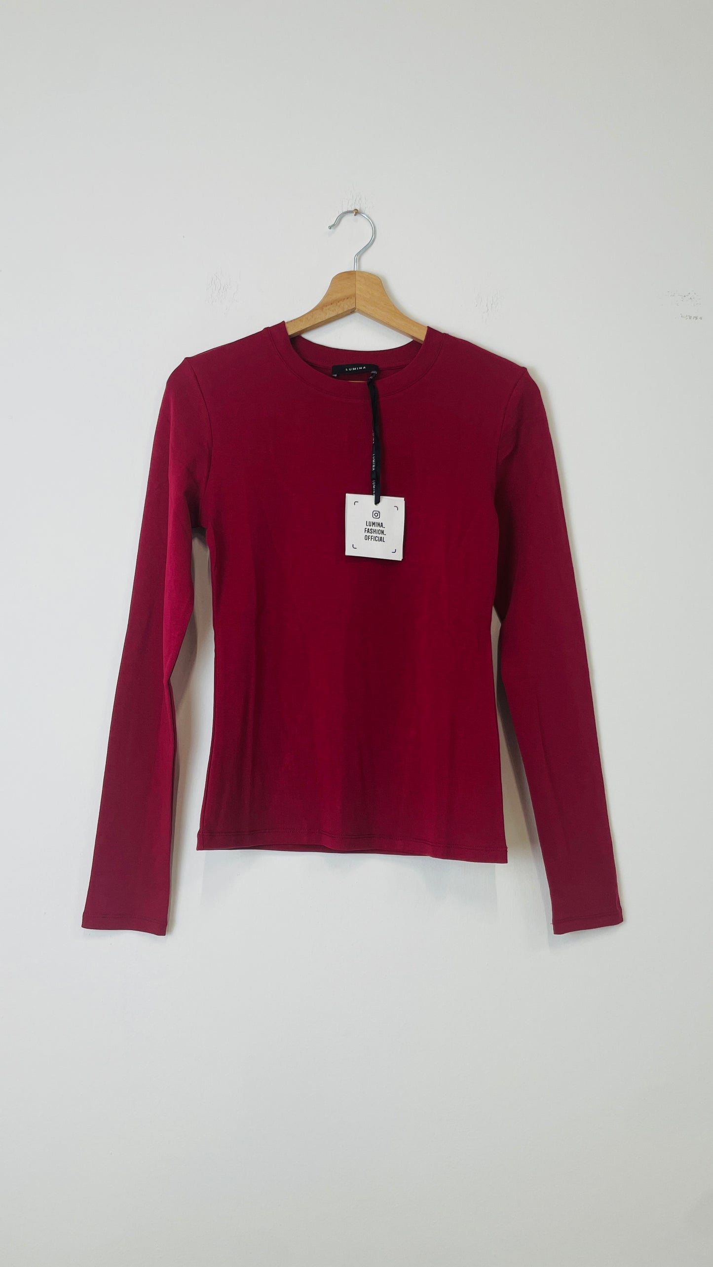 Maglietta Basic Lumina Manica Lunga