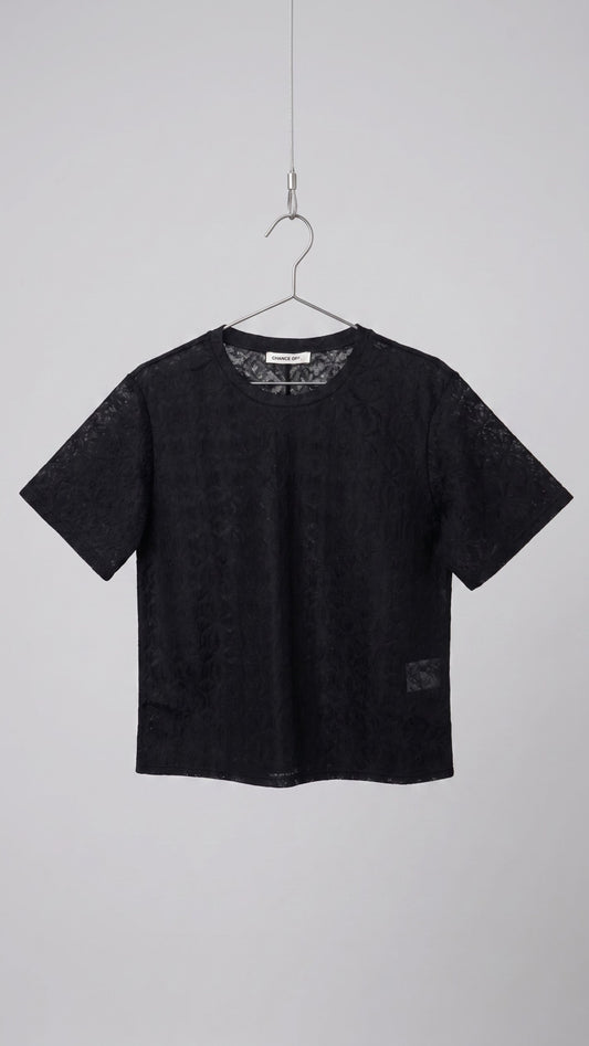 T-Shirt Black Look