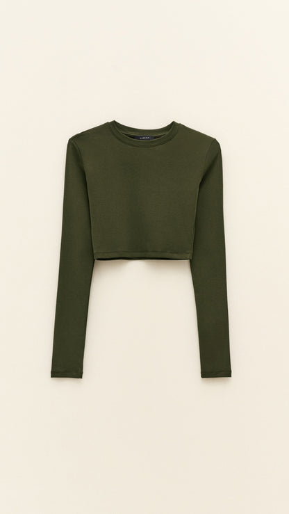 T-Shirt Basic Lumina Crop