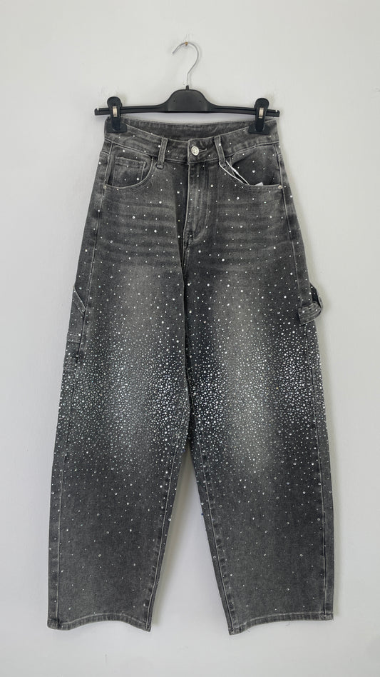 Jeans Brillantino Midnight Grey